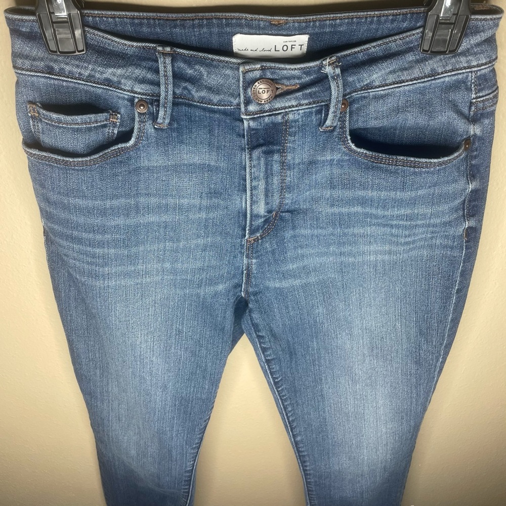 LOFT Jeans Size 0 - Picture 3 of 13